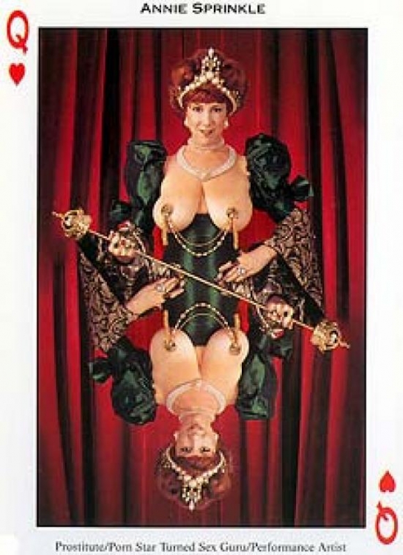 Post-Modern Pin-Up Pleasure Activist Playing Cards | ANNIESPRINKLE.ORG(ASM)