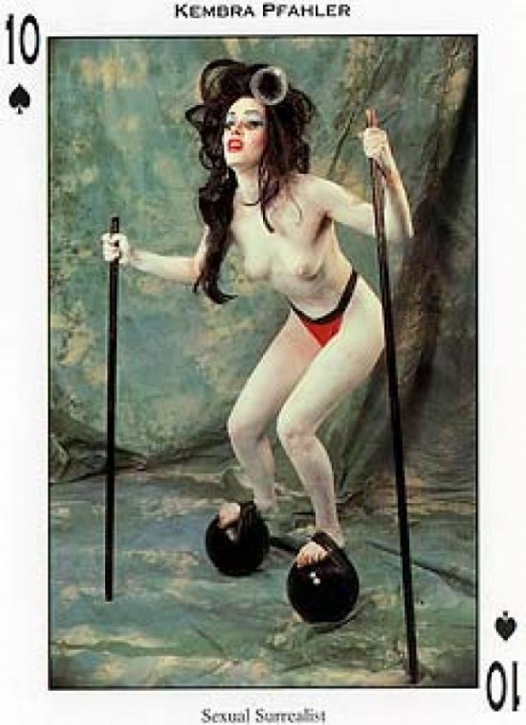 Post-Modern Pin-Up Pleasure Activist Playing Cards | ANNIESPRINKLE.ORG(ASM)