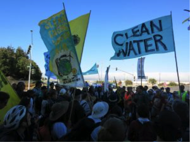 E.A.R.T.H. Lab Participates in Refinery Corridor Healing Walk for Standing Rock
